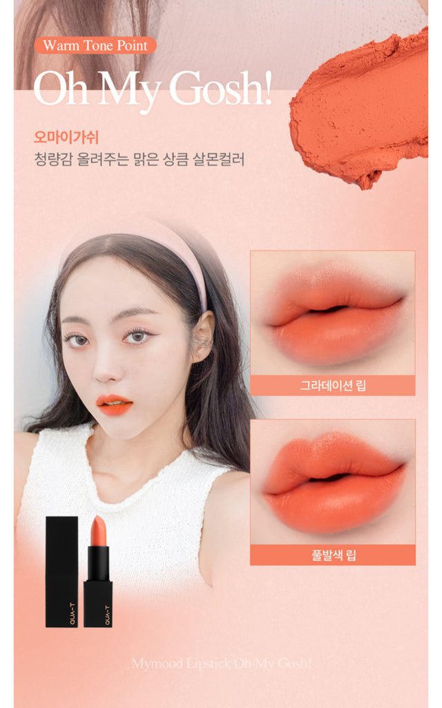 QUA-T My Mood Velvet Lipstick