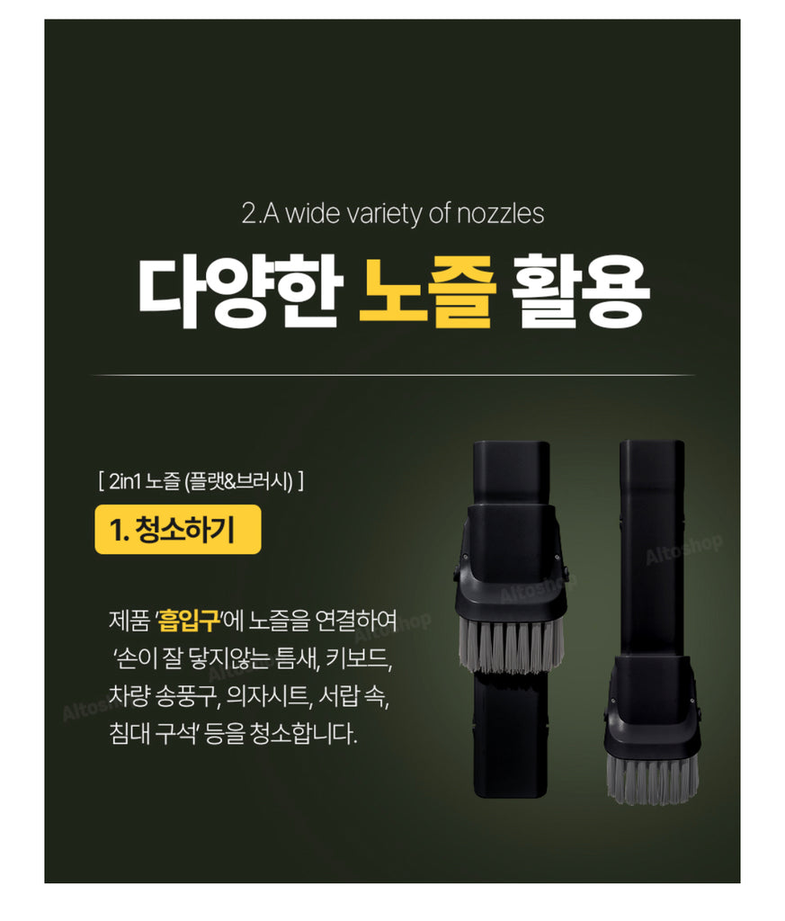 ECONER Cordless Rechargeable Portable Vacuum