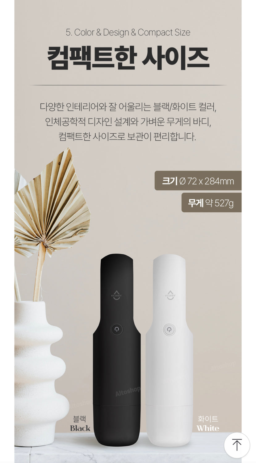 ECONER Cordless Rechargeable Portable Vacuum