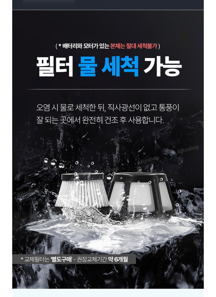 ECONER Cordless Rechargeable Portable Vacuum