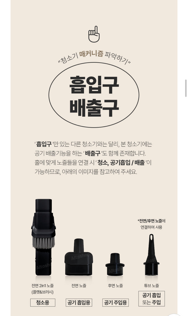 ECONER Cordless Rechargeable Portable Vacuum