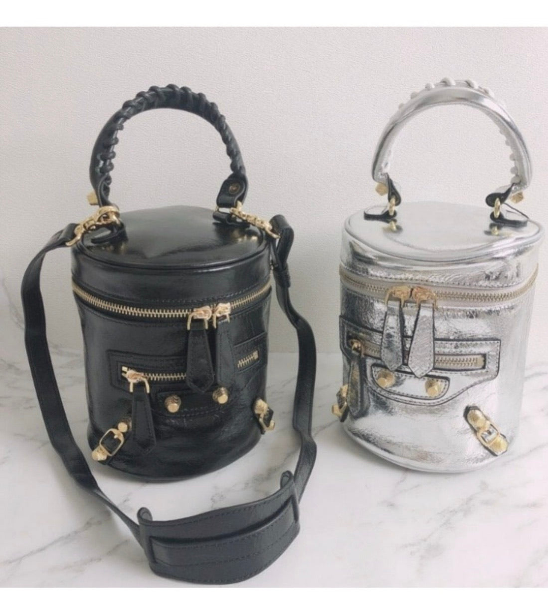 MelMo Vanity Case Bag_ 2 Colors - Angie&Ash