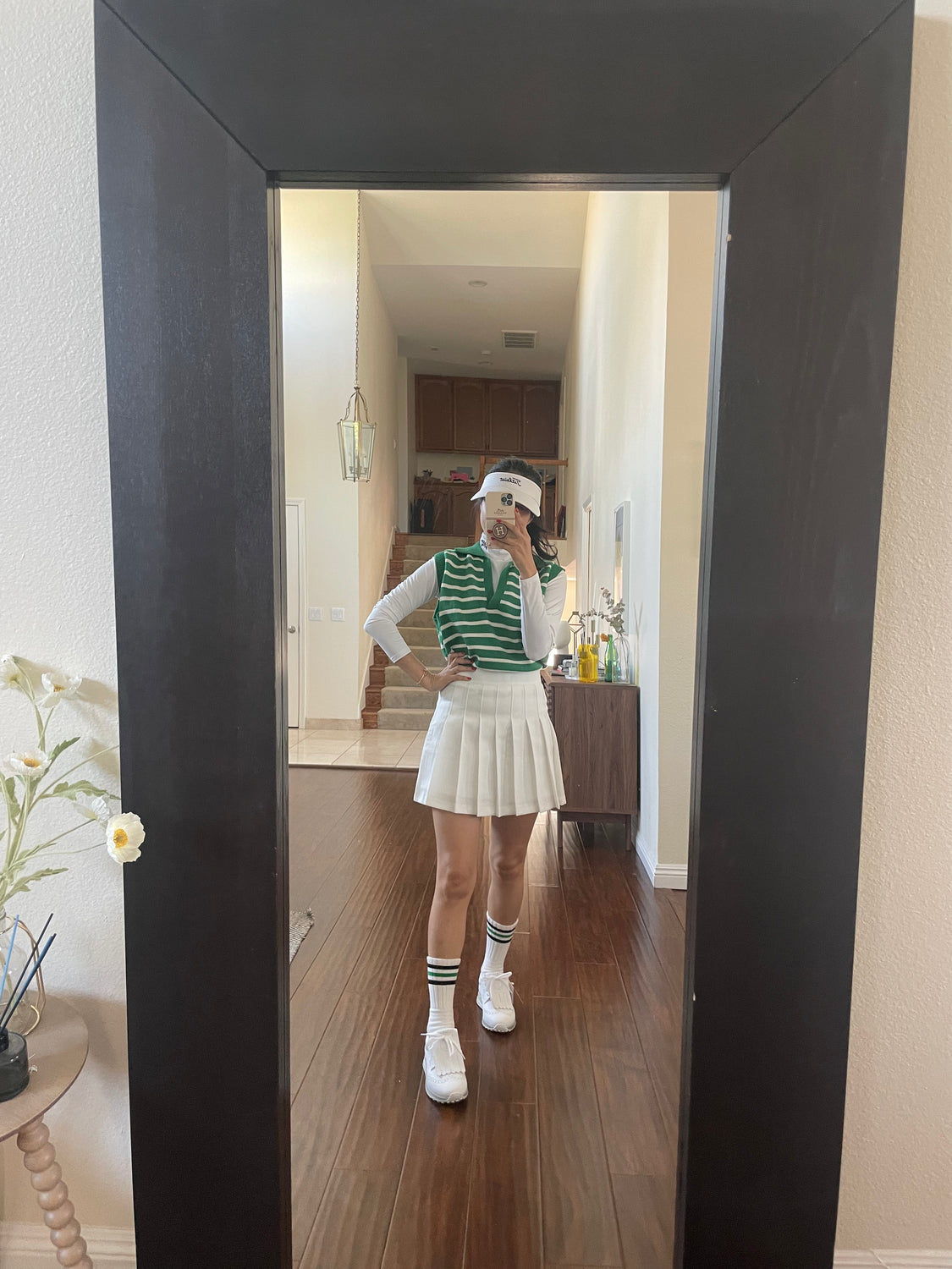 Cynthia Stripe Knit Sweat Vest _ 3 colors