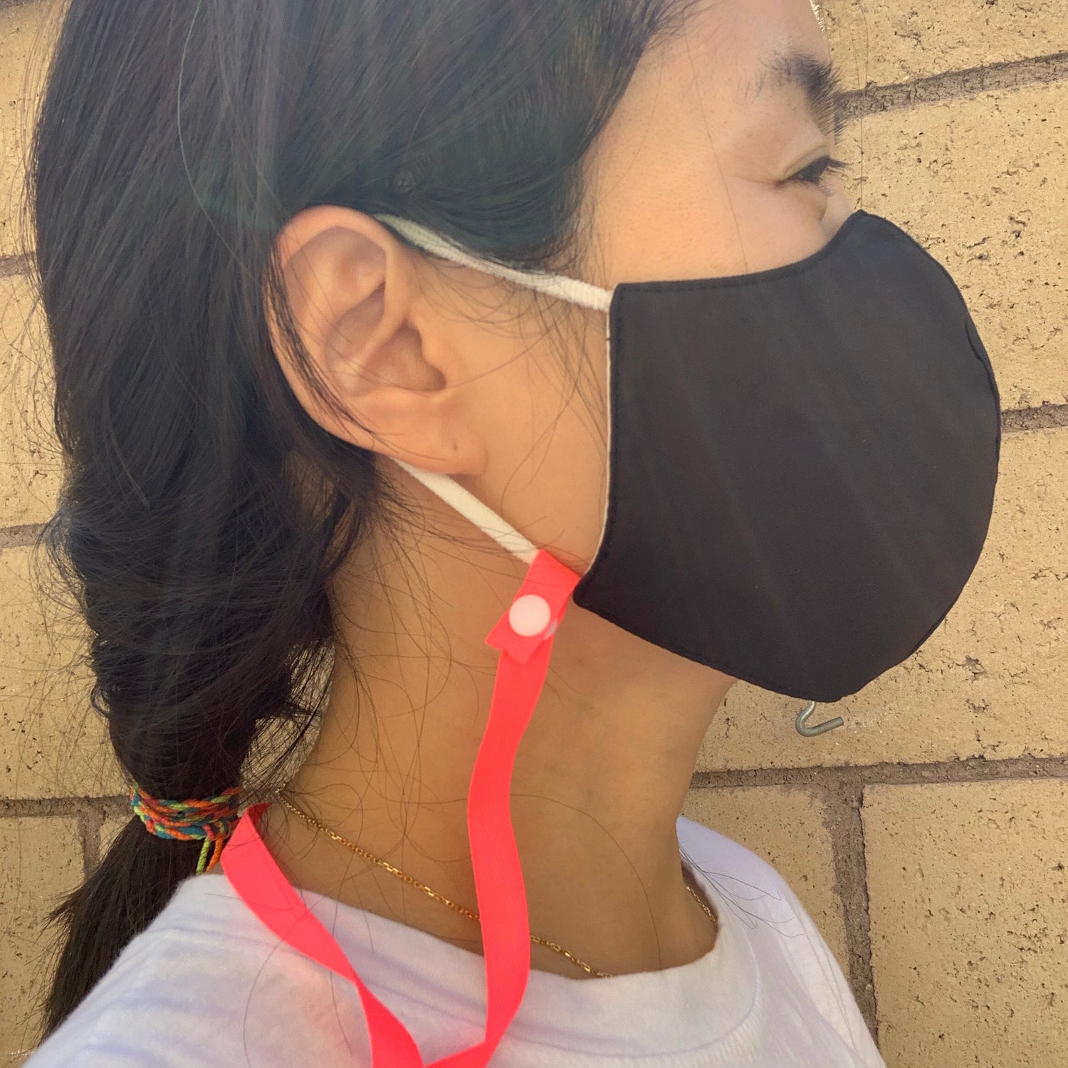 Plain Mask Strap Holder Lanyard