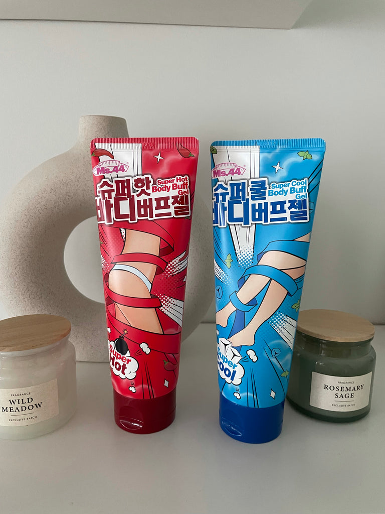 Super HOT & COOL Body Buff Gel Set