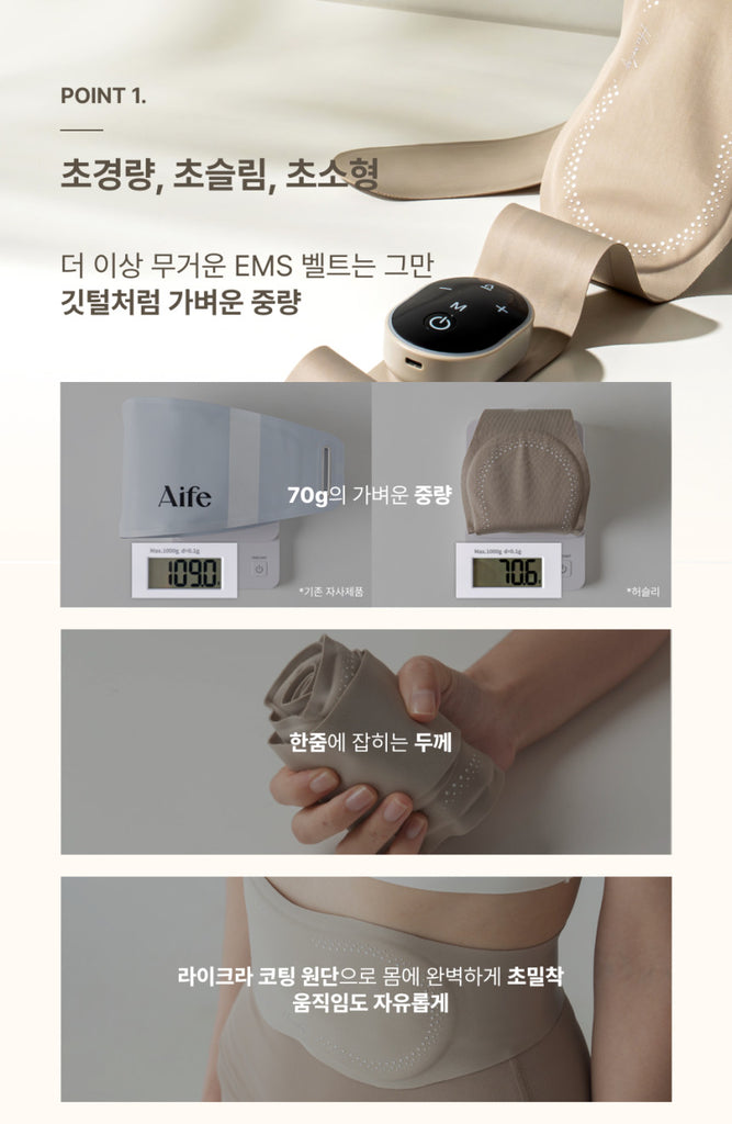 Aife EMS Heating Belt ‘Husley’  Promotion