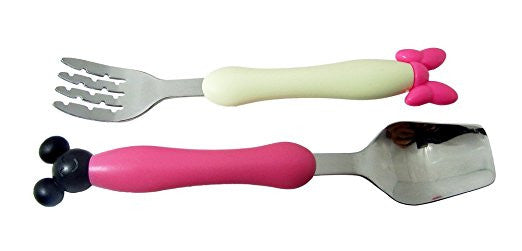 Pink Bow Stainless Steel Flatware Set - Angie&Ash