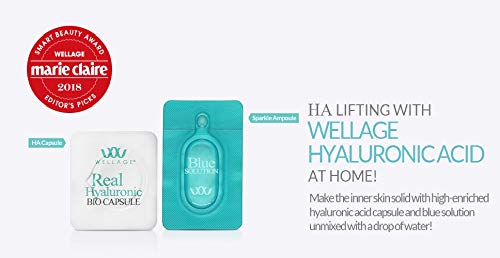 WELLAGE Real Hyaluronic Bio Capsule & Blue Solution (1 Day Kit) - Angie&Ash