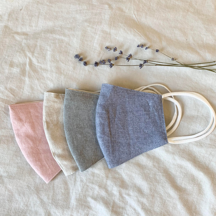 Pastel Washable/Reusable Fabric Unisex Face Mask