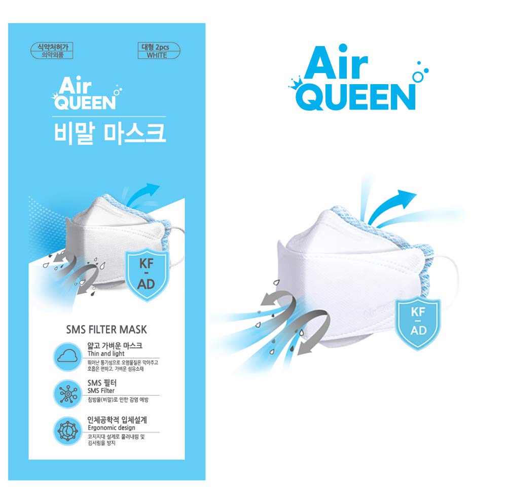 Air Queen Protective Filter Mask_Made in Korea