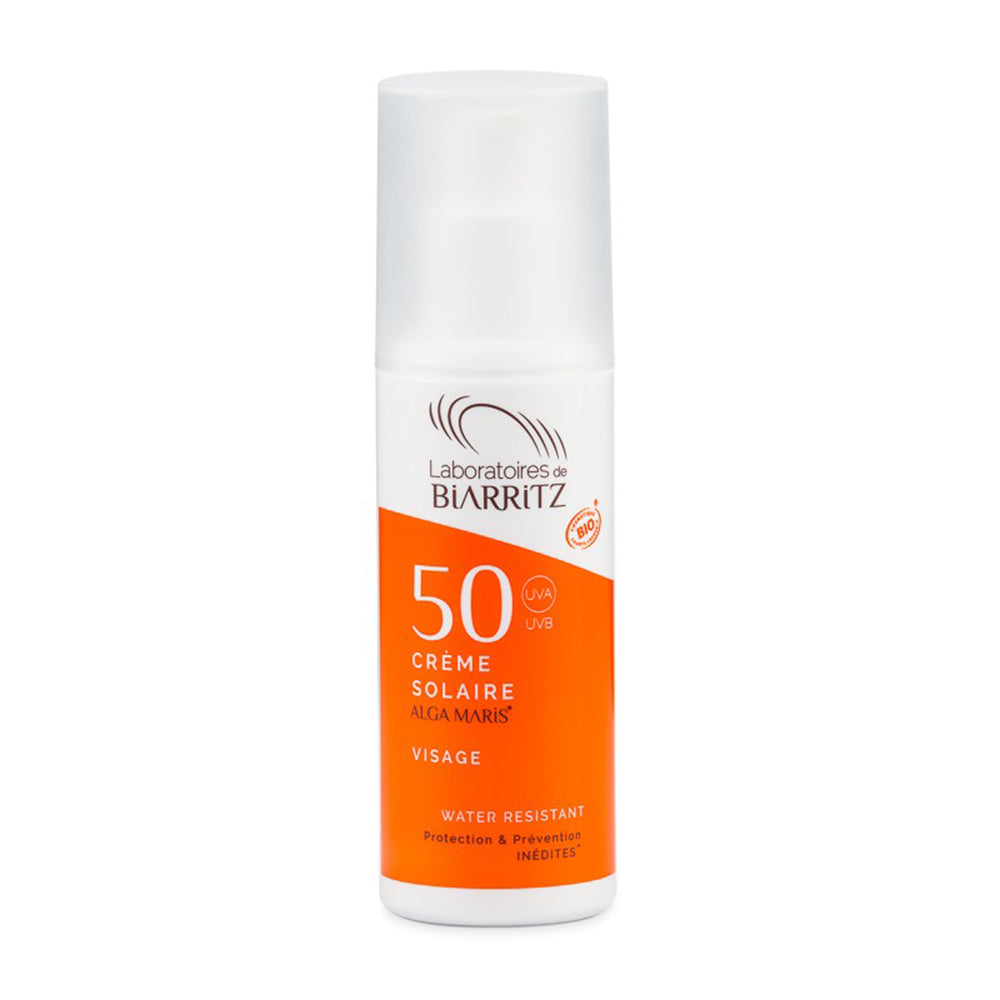 Laboratoires de Biarritz Certified Organic Face Sunscreen SPF50 - Angie&Ash