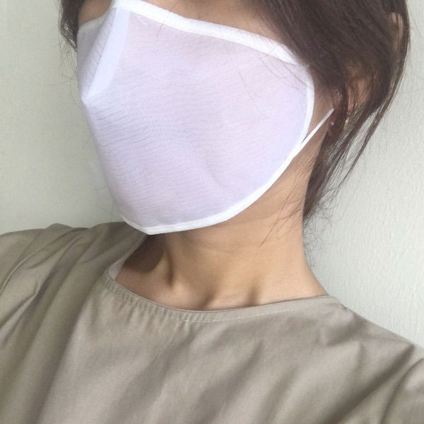 2 Layers Sheer Mesh Waterproof Summer Breathable Face Mask