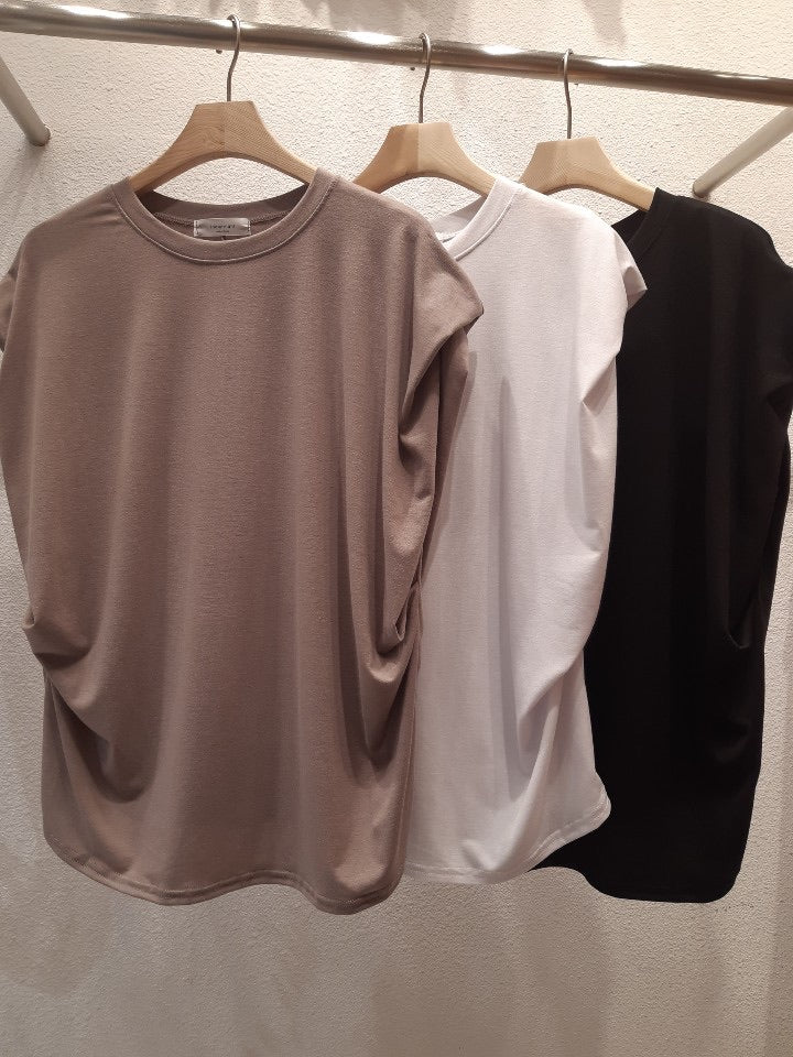 Eva Wide Shoulder Muscle T-Shirt_5 Colors