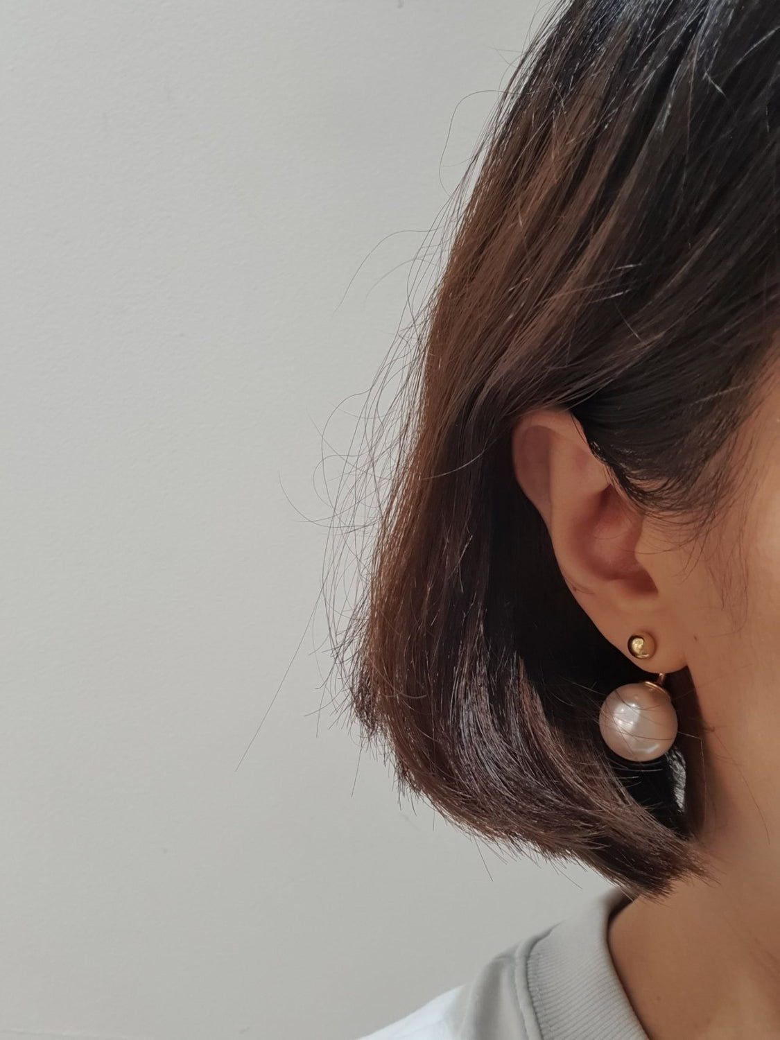 Iris Pearl Front-Back Earrings_2 Colors