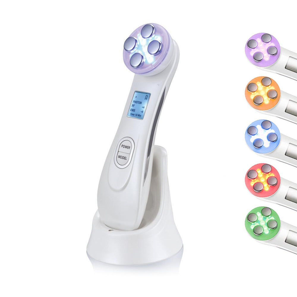 5-In-1 RF&EMS Electroporation LED Light Therapy Device - Angie&Ash